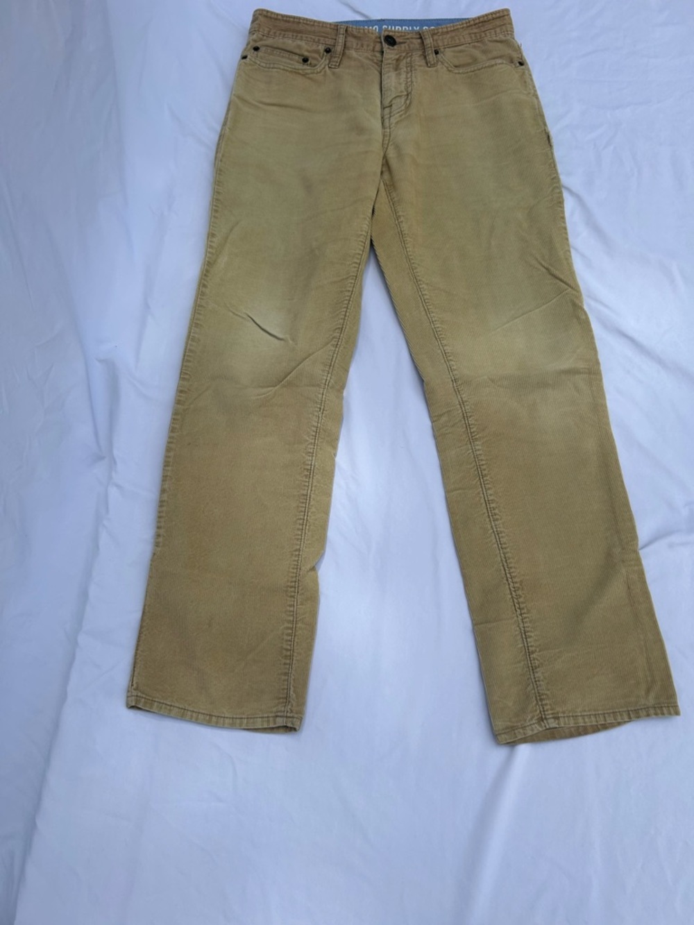 Mossimo Supply Co. Men’s Corduroy Pants in Khaki Tan size 29x30